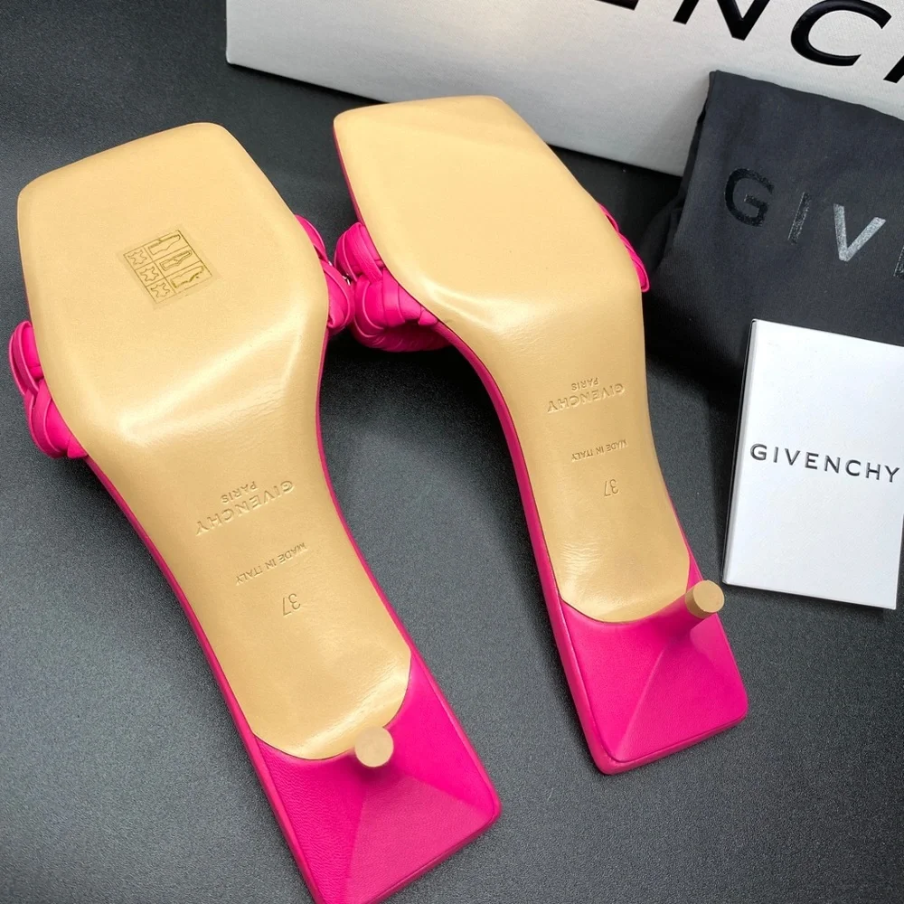 Authentic Women’s G Woven Leather Sandals SIZE 7 NWB - Picture 9 of 11